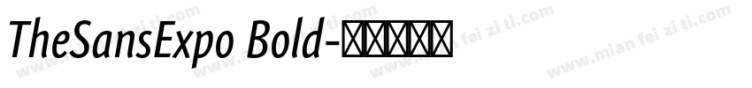 TheSansExpo Bold字体转换